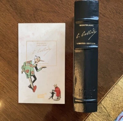 Montblanc Writers Edition Carlo Collodi Limited Edition Nib Fine Unused 122/MN - Image 1 of 4