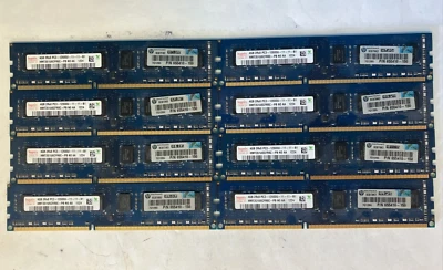 (8x 4GB) Hynix 2Rx8 DDR3-1600 PC3-12800U Desktop DIMM RAM HMT351U6CFR8C-PB ~ - Image 1 of 4