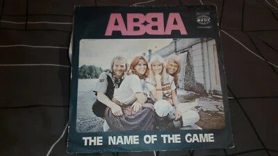 ABBA, 7" vinyl, The name of the game, Yugoslavia release, 1st pressing rare 1977 - Image 1 of 4