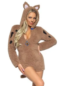 Leg Avenue Cuddly Animal Party Costume Cute Puppy Dog Small - Picture 1 of 5