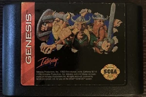 Lost Vikings (Sega Genesis) Cartridge Only - A Bit Of Fading On Top Label - Bild 1 von 3