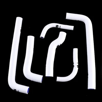 Silicone Radiator Hose Kit For 1999-2006 GAS GAS EC 125 200 250 300 White Foto 1 de 4
