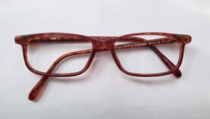 Vintage Eyeglasses Frames ORA Hong Kong Tremont Matte Maroon 50-17 140 - Picture 1 of 4