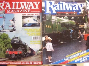 WOW JOB LOT X 11 RAIL RAILWAY MAGAZINESS 1988 TO 2002 HARRY POTTER RAIL SCENES - Picture 1 of 13