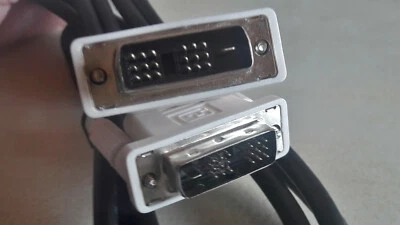 1,8m Kabel DVI-D Single Link 18+1 Stecker auf Stecker digital Monitor TFT LCD TV - Bild 1 von 2