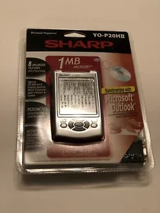Sharp YOP20HII Organizzatore 1 MB, Controllo Ortografico, Traduttore Spagnolo, Blackjack - Foto 1 di 8