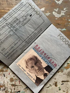 Passeport de Indiana Jones 1969 - REPLICA Indiana Jones and the Dial of Destiny - Zdjęcie 1 z 5