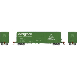 NEW ATHEARN GENESIS HO EVERGREEN EFCX PC &F 10' 6" PLUG DOOR BOXCAR - 1073 - Picture 1 of 1