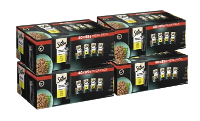 160x85g Sheba Katzenfutter Nassfutter Selection in Sauce Geflügel Variation - Bild 1 von 4