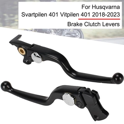 Brake Clutch Levers For Husqvarna Svartpilen 401 Vitpilen 401 2018-2023 Black - Image 1 of 4