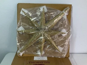 Balsam Hill 15,5" Bethlehem Weihnachtsbaumspitze Stern. 15,5". Produkt #4002044. - Bild 1 von 6