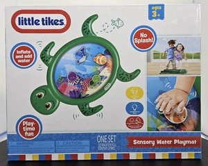 Little Tikes Sensory Water Turtle & Sea Creatures PlayMat, Edades 3+, Nuevo En Caja - Imagen 1 de 6