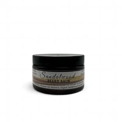 All-Natural Beard Balm – Scented with Sandalwood Essential Oil - Image 1 of 2