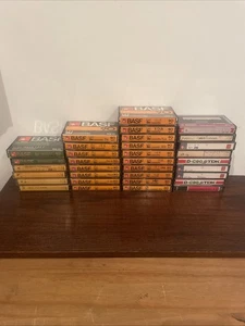 BASF Cassette Tapes Pre-Recorded JobLot Bundle of 33pcs - IN VGC - Picture 1 of 10