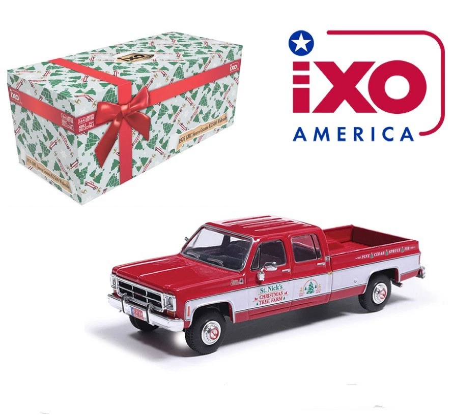 GMC Sierra Grande 2500 1976 modelo IXO edición exclusiva de Navidad 1/64 Foto 1 de 1