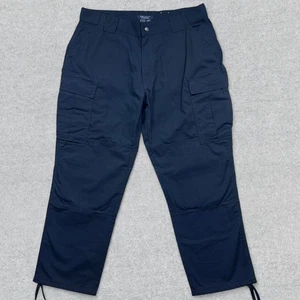 5.11 Tactical TDU Pants Men’s XL (39x30) Navy Blue Cargo Ripstop Relaxed Fit - Picture 1 of 13