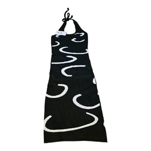 Metyou Small Black, White Sleeveless Knit Maxi Dress - Picture 1 of 10