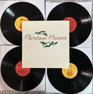 Christmas Classics-1985 (4) LP Compilation box set WCI Entertainment UN-540, NM- - Picture 1 of 20