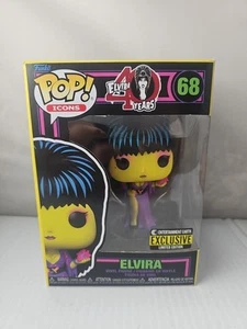Funko Pop! Vinyl: Elvira, Mistress of the Dark - Elvira (Black Light) -... - Picture 1 of 6