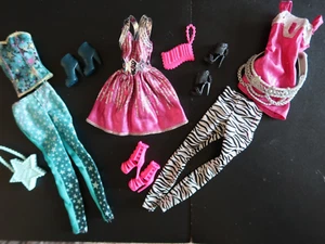 Genuine Barbie Fashionista Clothing Sassy Artsy Barbie Dress Trousers Tops Shoes - Picture 1 of 6