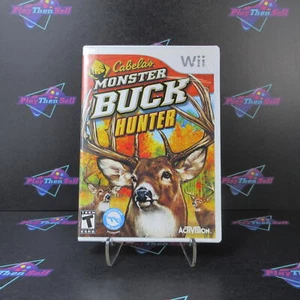 Cabelas Monster Buck Hunter Nintendo Wii - Complete CIB - Picture 1 of 10