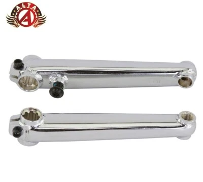 ALTA BMX/FREESTYLE Bicycle 175mm Chromoly 8T Crank Arm Set.