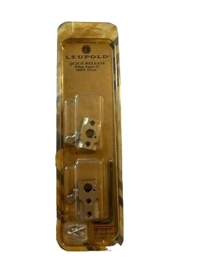 Montajes de precisión desmontables plateados Leupold Quick Release Knight MK-85 50070 Foto 1 de 4