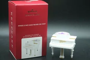 Hallmark Christmas Ornament Piano Angels we have heard on high Gift PT1 - Picture 1 of 4