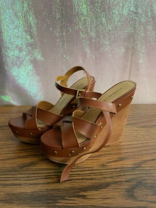 Sandalias de cuña chinas de lavandería Jala talla 8,5 M - Imagen 1 de 5