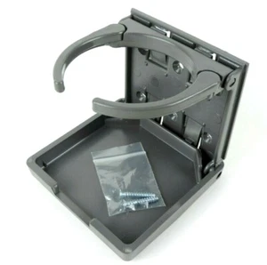 CHARCOAL CAMPER TRAILER TEARDROP RV ALINER DRINK CUP BEVERAGE HOLDER CUPHOLDER - Bild 1 von 6