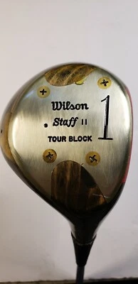 Wilson Staff II Tour Block - 1 wood -  Vintage Golf Club - Very Clean  - Image 1 of 4
