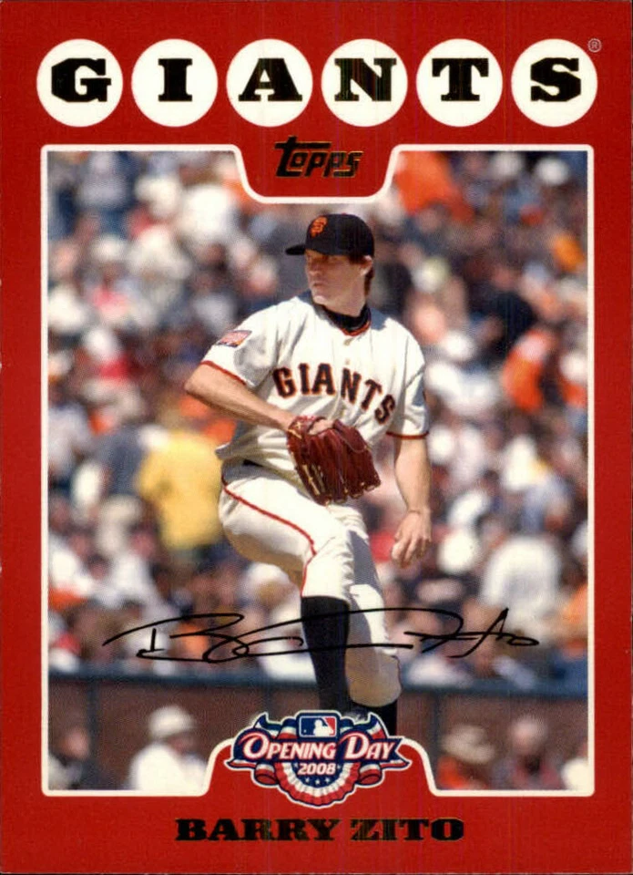 2008 Topps Opening Day Baseball Card #1-220 - Choose Your Card - Image 1 of 1