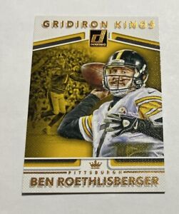 Ben Roethlisberger Pittsburgh Steelers 2017 Panini Donruss - Gridiron Kings #4