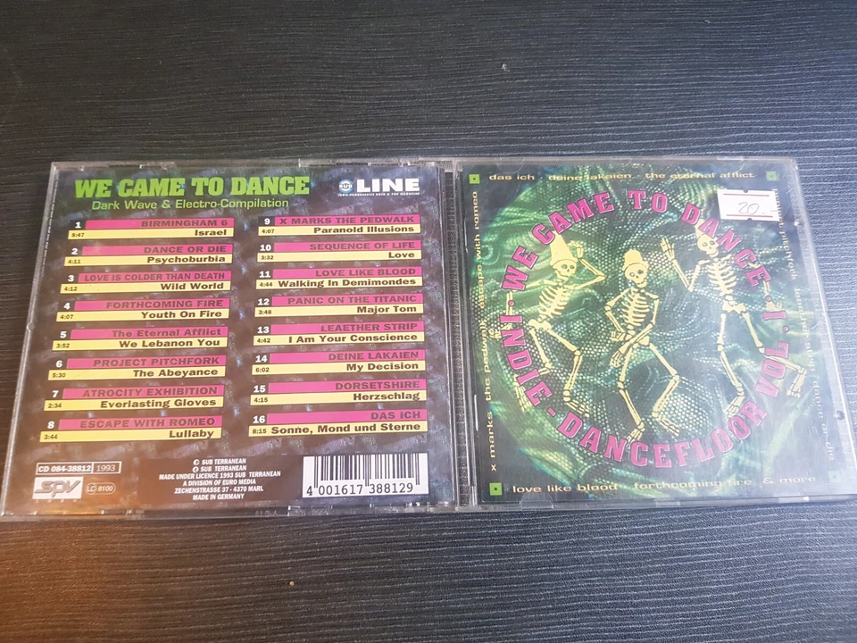 We Came to Dance 1 von Various | CD | EBM, Dark Wave, Post-Punk, Goth, Industria - Bild 1 von 1