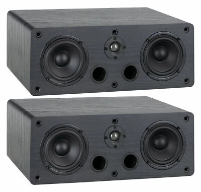 Paar 2-Wege Regal Lautsprecher Stereo Speaker Heimkino Satelliten HiFi Box 40W - Bild 1 von 4