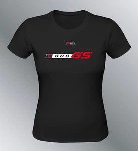 T-Shirt Personalizzato F800GS S M L XL Donna Moto F800 GS - Picture 1 of 7