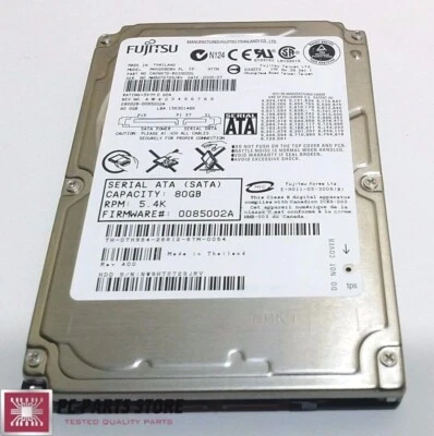 Fujitsu MHV2080BH CA06672-B213000L Hard Drive 2.5" 80GB SATA - Image 1 of 2