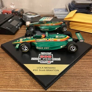 ONYX 1/24 Diecast Scott Brayton Menard's 1995 Indy 500 Pole-Sitting Indy Car - Picture 1 of 3