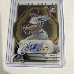 2022 Optic Elite Series Auto #ess-cr Wil Crowe Auto - Picture 1 of 2