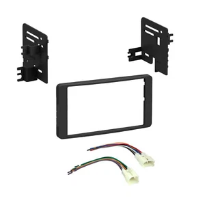Double DIN Car Radio Dash Kit and Harness for 2003-07 Toyota Tundra and Sequoia - Picture 1 of 1