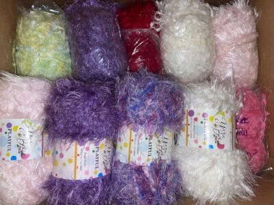 Yarn Bee Yarn PLAYFUL (discontinued) 220yds / 201m 100% Nylon - Image 1 of 4