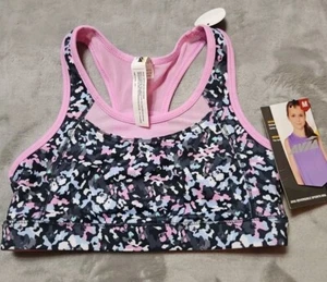 Avia Girls Reversible Sports Bra Size Medium M 7-8 - Picture 1 of 4