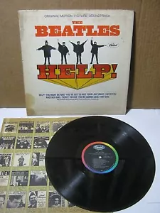 The Beatles Help Soundtrack Record Original Vintage Capital Records - Picture 1 of 11