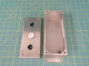 Hoffman E3PBGSS Stainless Steel Push Button Enclosure  - Picture 1 of 5