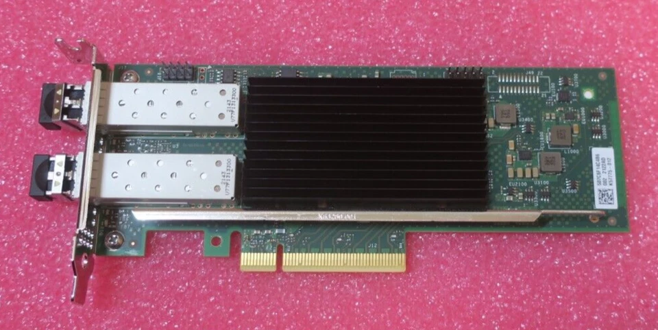 Fujitsu E810-XXVDA2 2x 25G SFP28 PCIE Network Adapter + 2x SFP S26361-F5822-L502 - Image 1 of 4
