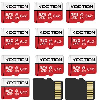 Kootion 64GB Micro SD TF Card Ultra SDXC Memory Card 1-100pcs SD Cards Wholesale - Image 1 of 4