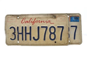 Placa de licencia de California 3HHJ787 (un par) - Imagen 1 de 4