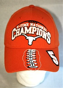 University Texas Longhorns Top of World National Champions Neu NOS Cap Mütze 2009 - Bild 1 von 4