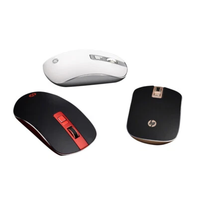 1pcs HP S4000 2.4Ghz Wireless Slient Mouse NANO Receiver 1600DPI - Image 1 of 4