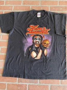Vintage King Diamond Conspiracy Tour 1989 T-Shirt XL Rare USA Mercyful Fate - Picture 1 of 8